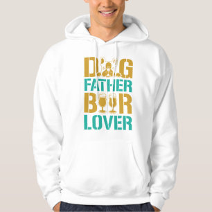 Dog Father Beer Lover Hoodie
