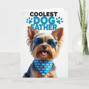 Dog Father Happy Day Aviator Card