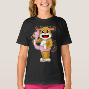 Dog Flamingo T-Shirt