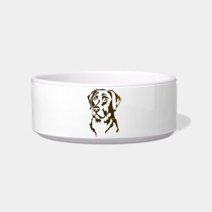 DOG FOOD BOWL CERAMIC STYLE DESIGN
