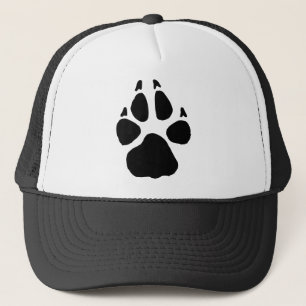 Dog Footprint Trucker Hat