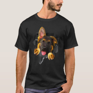 Dog For Women Men Funny German Shepherd Puppy T-Shirt