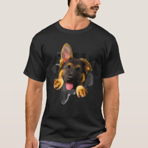 Dog For Women Men German Shepherd Puppy T-Shirt