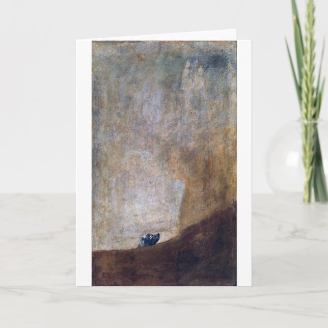 Dog, Francisco Goya Card (Front)