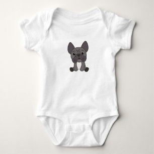 Dog French Bulldog Puppy Cute Dogs For Kids Baby Bodysuit
