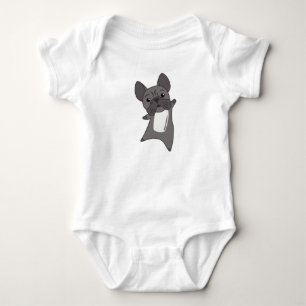 Dog French Bulldog Puppy Cute Dogs For Kids Baby Bodysuit