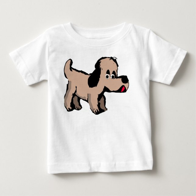 Dog Funny Baby T-Shirt (Front)
