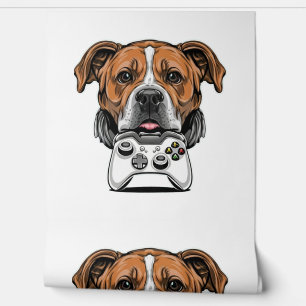 Dog Gamer - Video Game   Wallpaper