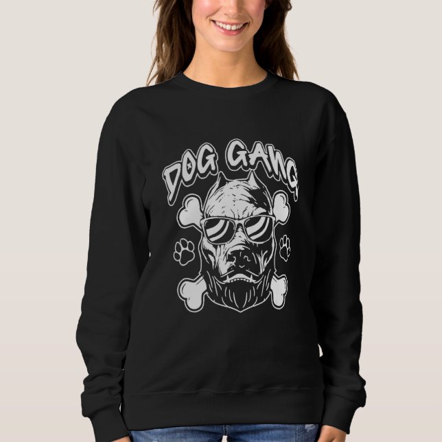 Dog Gang Cool Dog   Apparel Sweatshirt (Front)