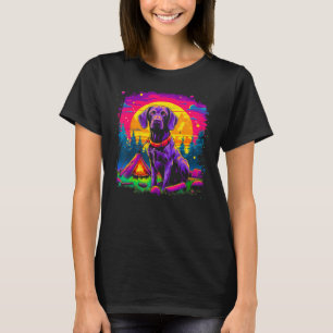 Dog German Shorthaired Pointer Camping Nature T-Shirt