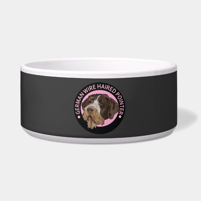 Dog german wirehaired pointer (Front)