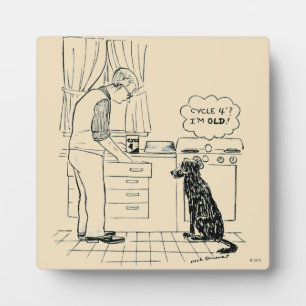 Dog Getting Older Plaque