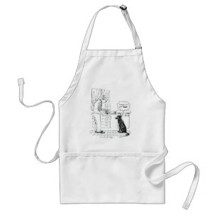 Dog Getting Older Standard Apron
