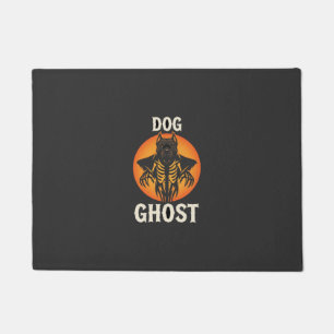 Dog Ghost Halloween Horror Vector Doormat