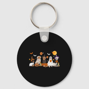 Dog Ghost Witch Mummy Halloween Costume Men Women Key Ring
