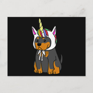 Dog Gift Baby rottweiler Postcard