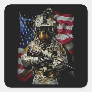 Dog Gift   Baby rottweiler Square Sticker