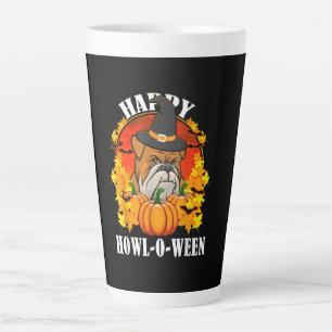 Dog Gift Bulldog Halloween Gift For Dog Lovers Latte Mug