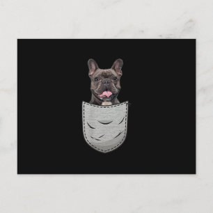 Dog Gift Cute French Bulldog Dog Lovers Holiday Postcard