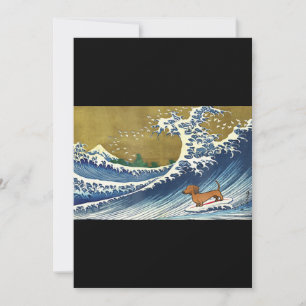 Dog Gift   Dachshund - Wiener Dog Gift Dog Lover Holiday Card