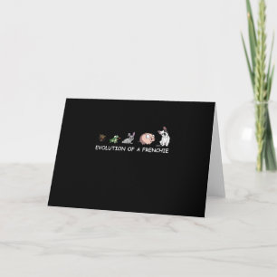 Dog Gift   Evolution Of A Frenchie Invitation