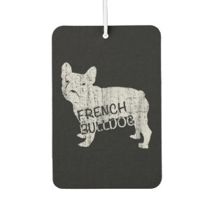 Dog Gift    Fierce French Bulldog Car Air Freshener