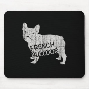 Dog Gift Fierce French Bulldog Mouse Pad