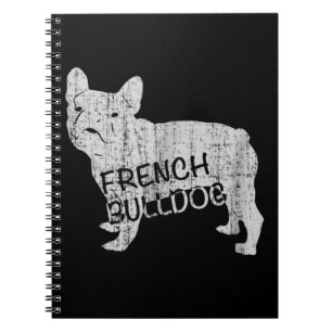 Dog Gift    Fierce French Bulldog Notebook