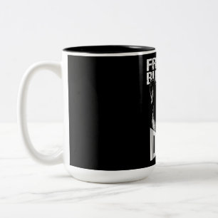 Dog Gift French Bulldog Dad Two-Tone Coffee Mug