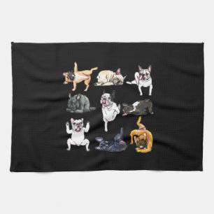 Dog Gift   French Bulldog Funny Tea Towel