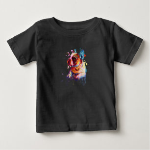 Dog Gift   French Bulldog Hand Drawing Art Baby T-Shirt
