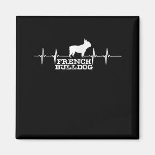 Dog Gift   French Bulldog Heart Magnet