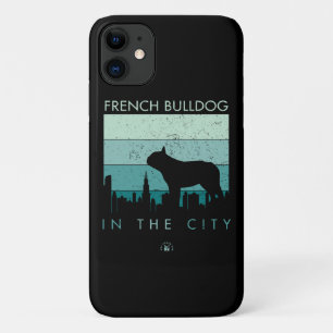 Dog Gift French Bulldog In The City iPhone 11 Case