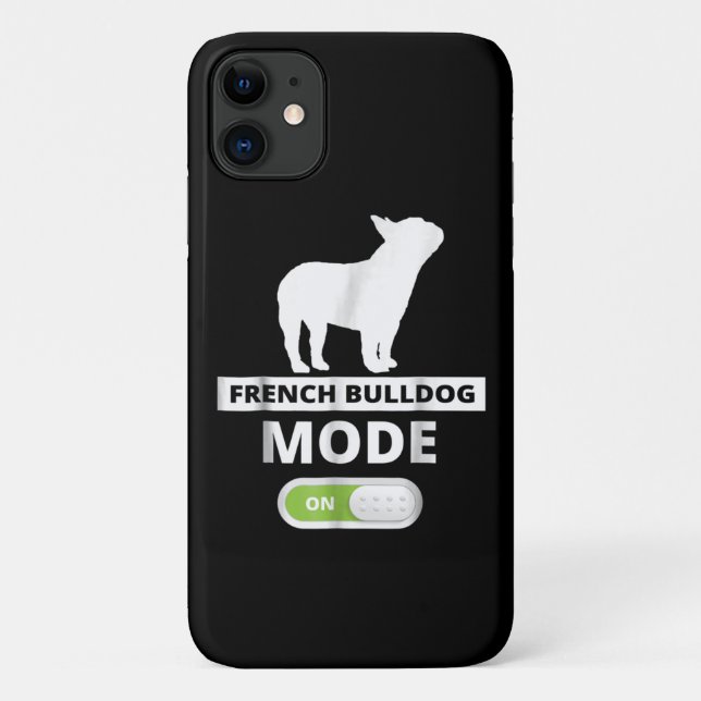 Dog Gift | French Bulldog Mode Case-Mate iPhone Case (Back)