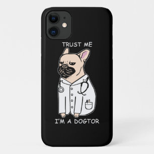 Dog Gift French Bulldog Wear Lovely Costume iPhone 11 Case