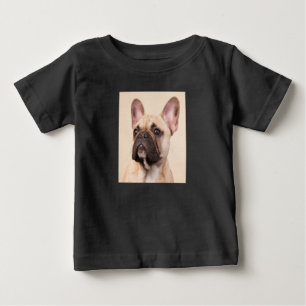 Dog Gift French Bulldog With Poor Face Baby T-Shirt