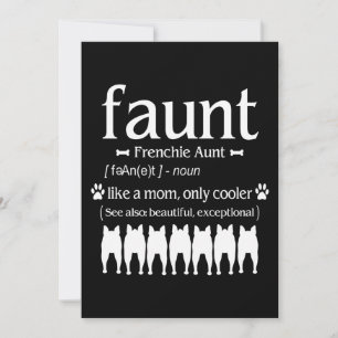 Dog Gift Frenchie Aunt - Like Mum Only Cooler