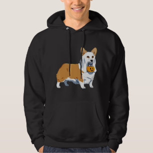 Dog Gift Funny Halloween Ghost Pumpkin Dog Hoodie