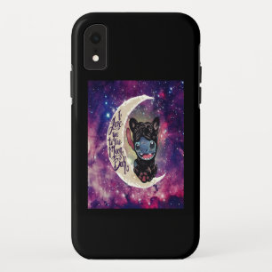 Dog Gift   I Love You To The Moon And Back iPhone XR Case