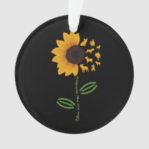 Dog Gift You Are My Sunshine French Bulldog Ornament