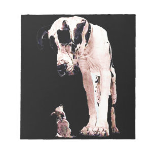 Dog Gifts   Family Great Dane Lovers Notepad
