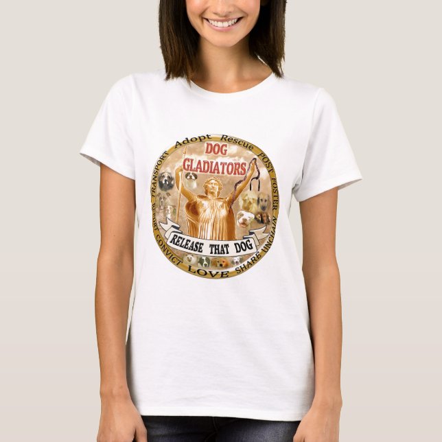 DOG GLADIATORS T-Shirt (Front)