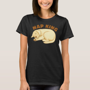 Dog Golden Retriever Nap Sleeping Sleep Pajama Nig T-Shirt