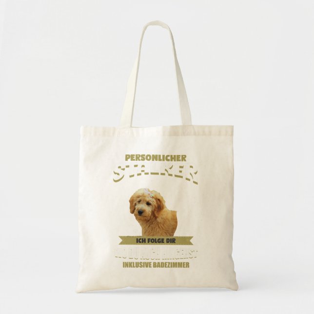 Dog GoldendoodleGoldendoodle Dog puppy pet Tote Bag (Front)