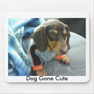 Dog Gone Cute Mouse Pad
