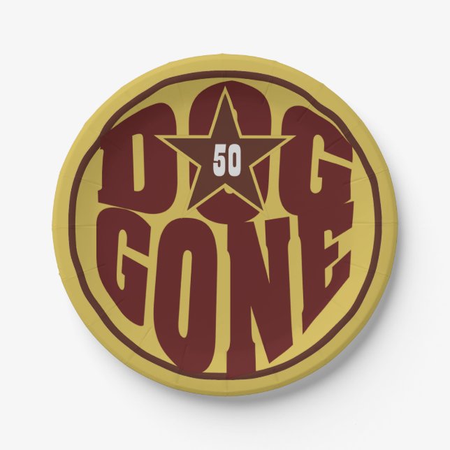 Dog Gone Old Plates (Front)