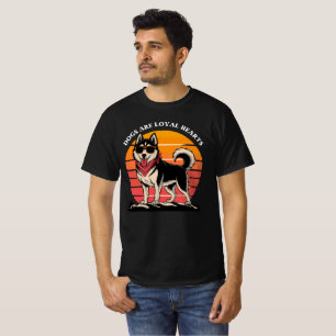 Dog Graffiti Style Street Art Classic T-Shirt