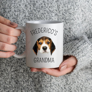 Dog Grandma Custom Cat Face Cat Owner Pet Animals Mug