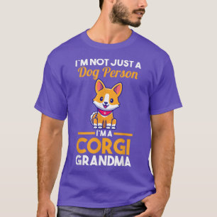 Dog Grandmother Corgi Grandma T-Shirt