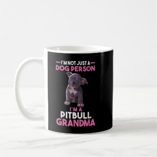 Dog Grandmother Pitbull Grandma T-Shirt Coffee Mug